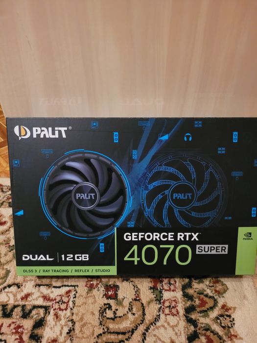 Продам RTX 4070 Super Palit
