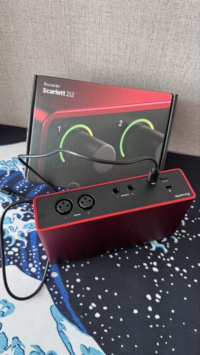 Focusrite Scarlett 2i2 4th Generation звуковая карта