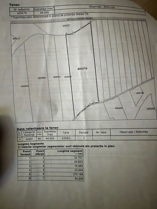 Ianova, teren extravilan aproape de baraj