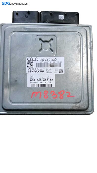 ECU Calculator Motor Audi A4 B7 2.0 TDI BRD 2005 - 2008 Cod 03G906018AQ [M8383]