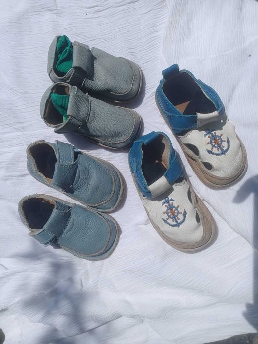 Pantofiori încălțăminte baieti piele