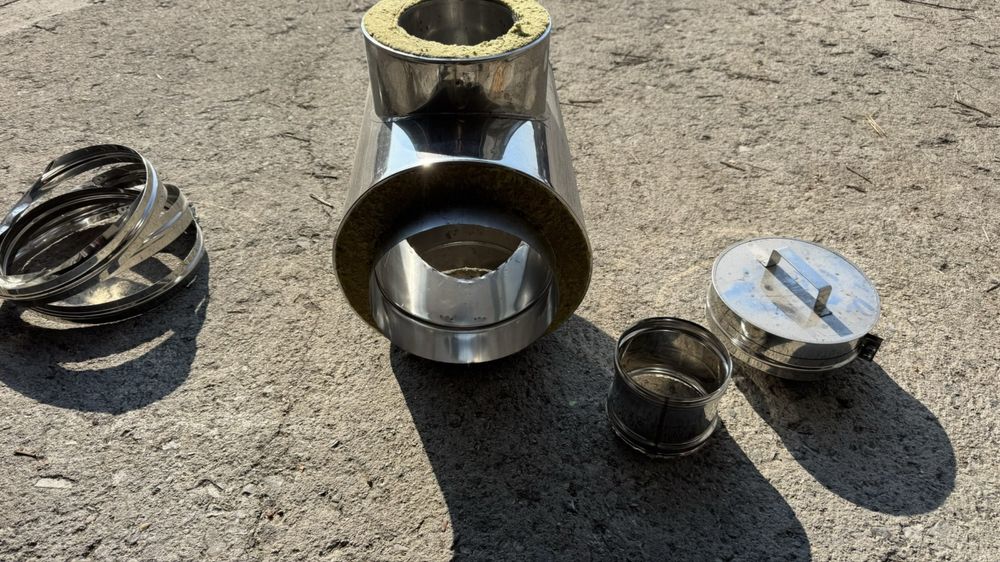 Димоотводи камини котли вата inox