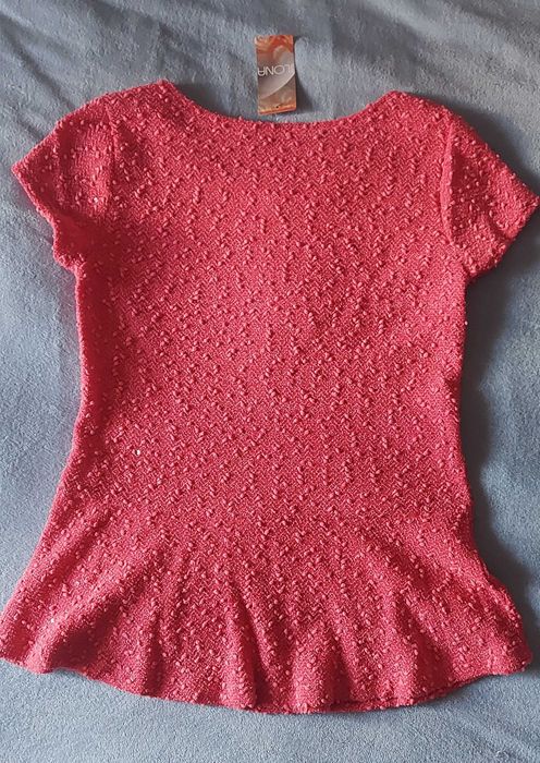 Top elegant gros paiete M