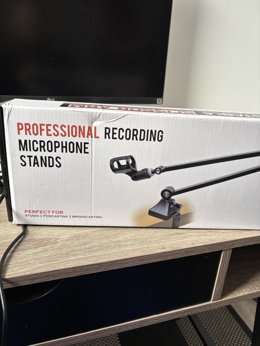 Stativ microfon X-1 DARO®, Alb