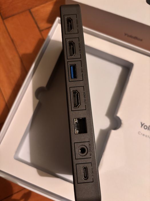 Yolobox Liv mini streaming whit recorder and 4G SIM card