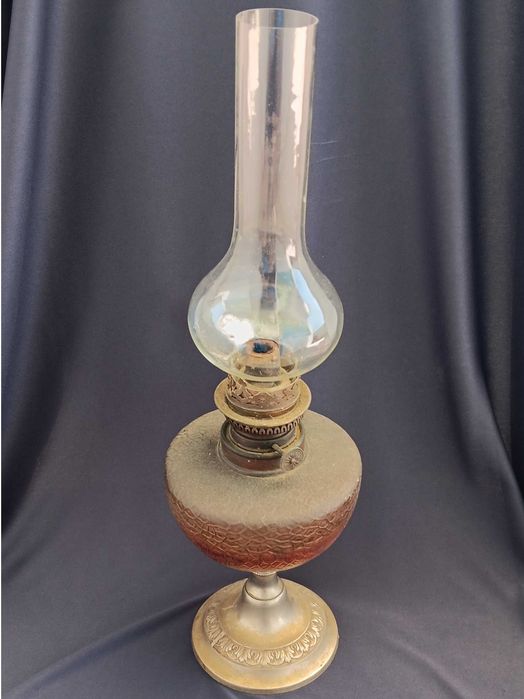 Стара Немска ГАЗЕНА ЛАМПА / Френска газена лампа