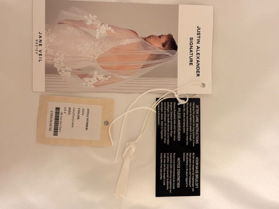 Булчински воал Justin Alexander Signature