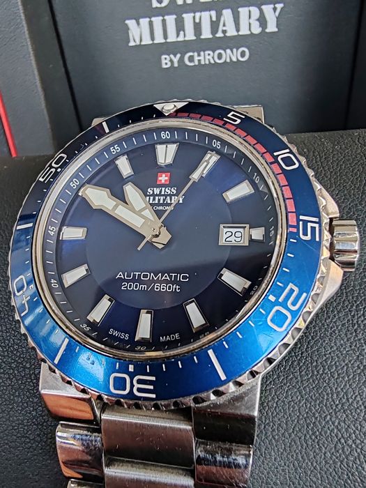 Ceas Swiss Military By Chrono Automatic 200 m Diver