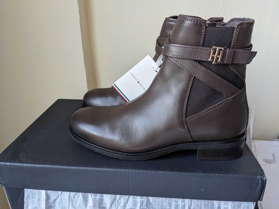 Боти Tommy Hilfiger Hardware On Belt Flat Boot