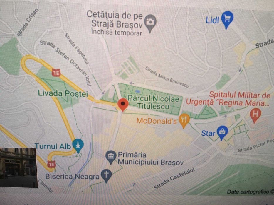 Inchiriez studio Ultracentral Livada Postei