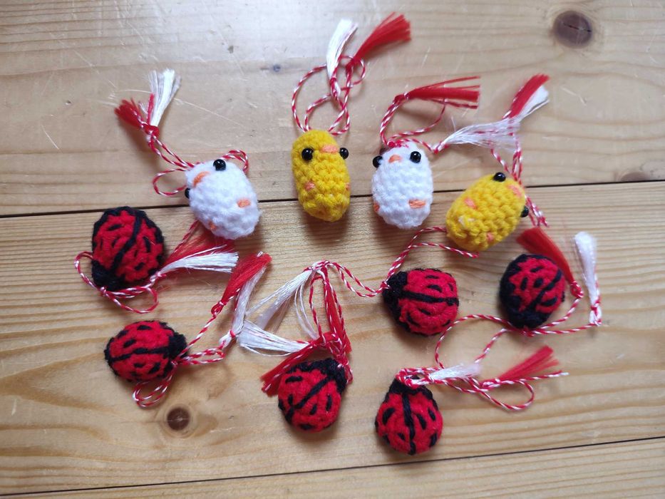 Ръчно изработени плетени играчки