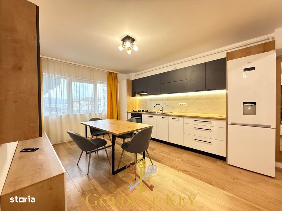 Apartament modern cu 3 camere, balcon si parcare subterana