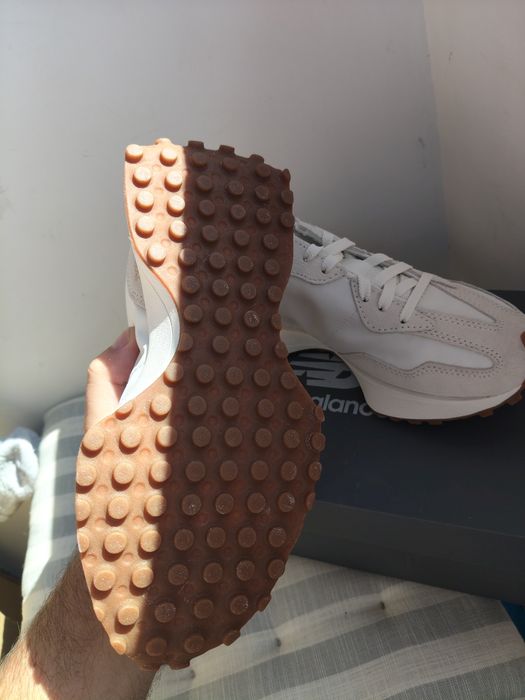 New Balance 327 sneakers offWhite cu model leopard mărimea 36.5 noi originali