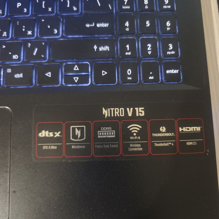 Игровой ноутбук Nitro ANV15-51