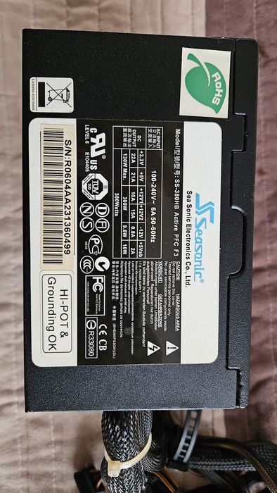 Sursă PC Seasonic SS-380HB Active PFC F3 – 380W