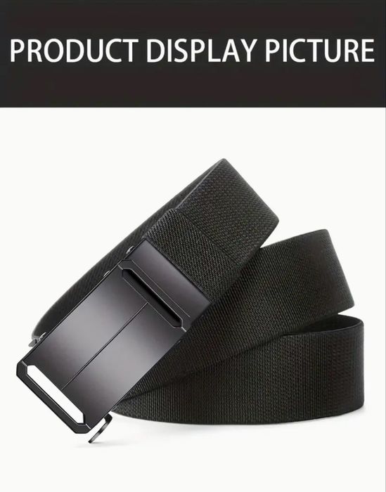 Тактически плетен колан,универсален с автоматична катарама -9%Промоция