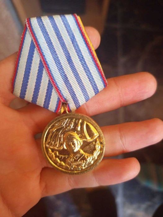 Автентични медали на МВР - за 15 год. вярна служба на Народа - 2 броя