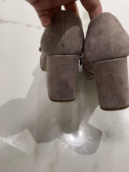 Pantofi benvenuti piele cappucino 37