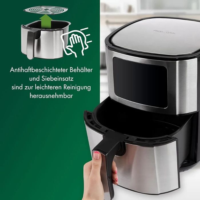 Нов фритюрник с горещ въздух/ Air Fryer 5,5 л Proficook PC-FR 12