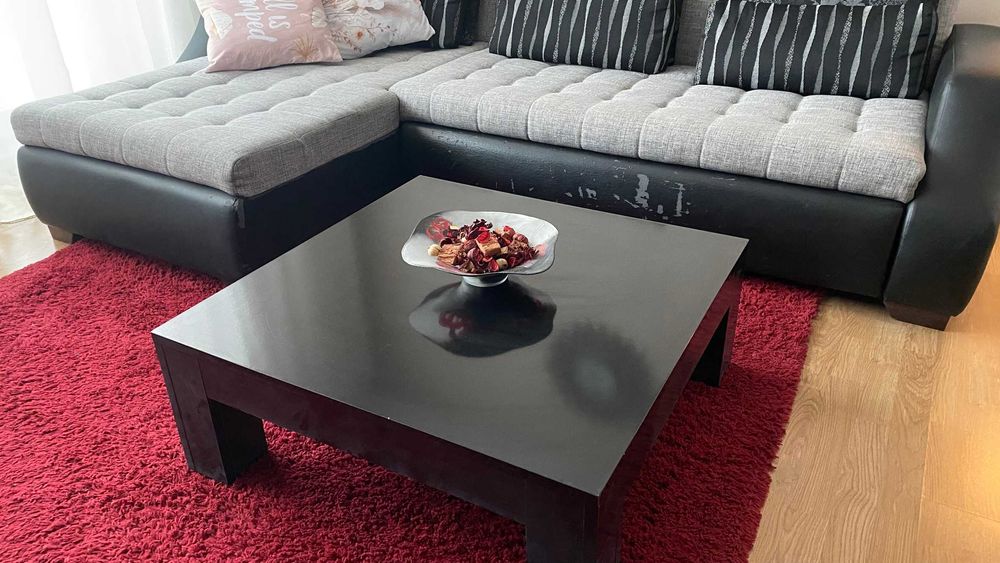 Coltar (canapea) extensibil cu masuta - pret fix