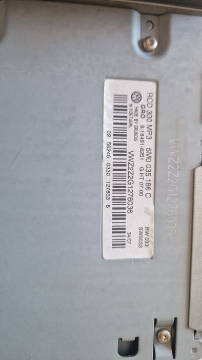 Radio VW Passat/Golf/Tiguan