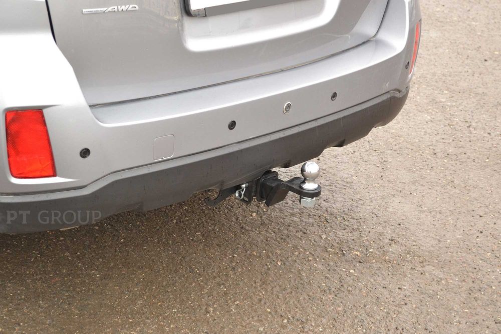 Фаркоп съемный квадрат для Subaru Outback от 2009 до 2014 г.в.