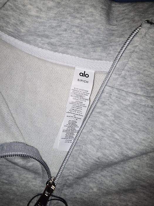 Bluza Alo cu fermoar