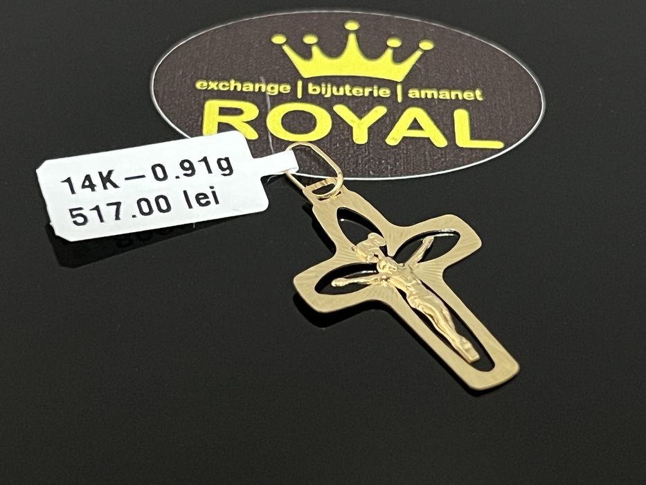 Bijuteria Royal CB : Pandant aur 14K 585 0,91 grame