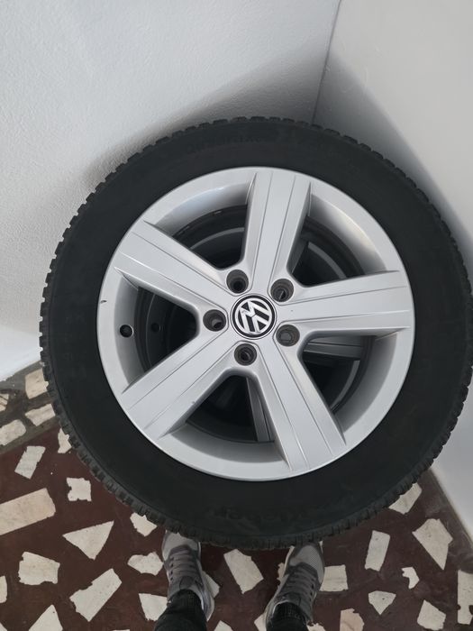 Jante 16 volkswagen 5x112 cu anvelope mixte MS