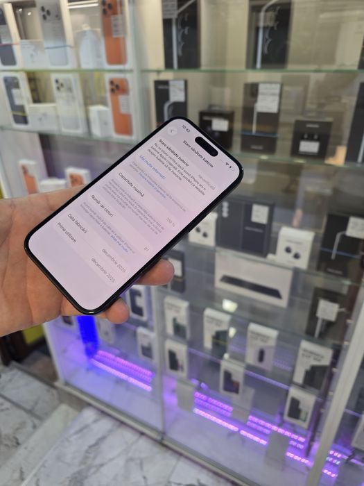 iPhone 15 128GB. Baterie 100%