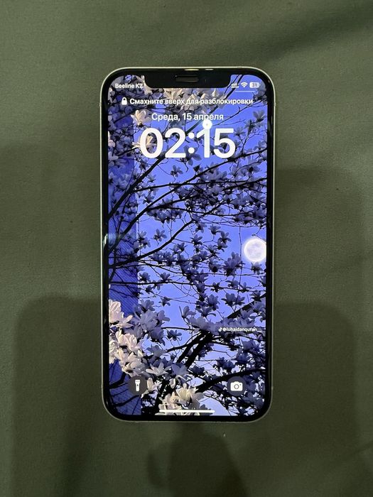 iphone 12, белый, 128 гб, 74%