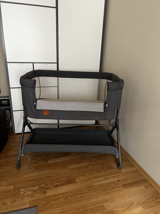 Бебешка кошара Next to me 3 в 1 Lionelo Leonie Plus люлееща се