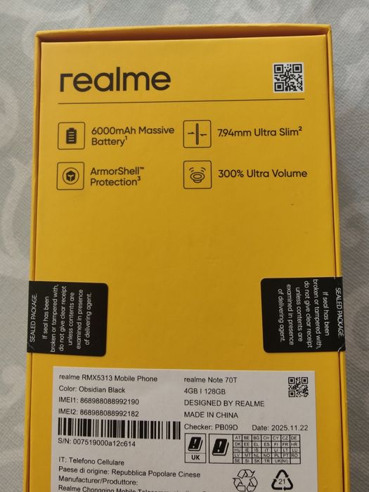 Realme Note 70t 128GB