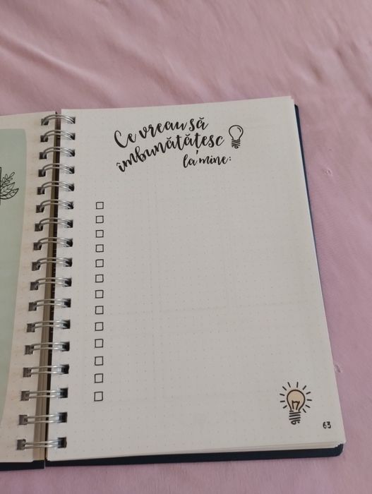 Vând bullet journal