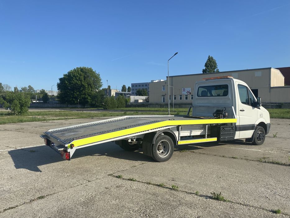Autoplatforma Vw Crafter2,5 tractari 2009 Ba14 catC 5000kg punte dubla