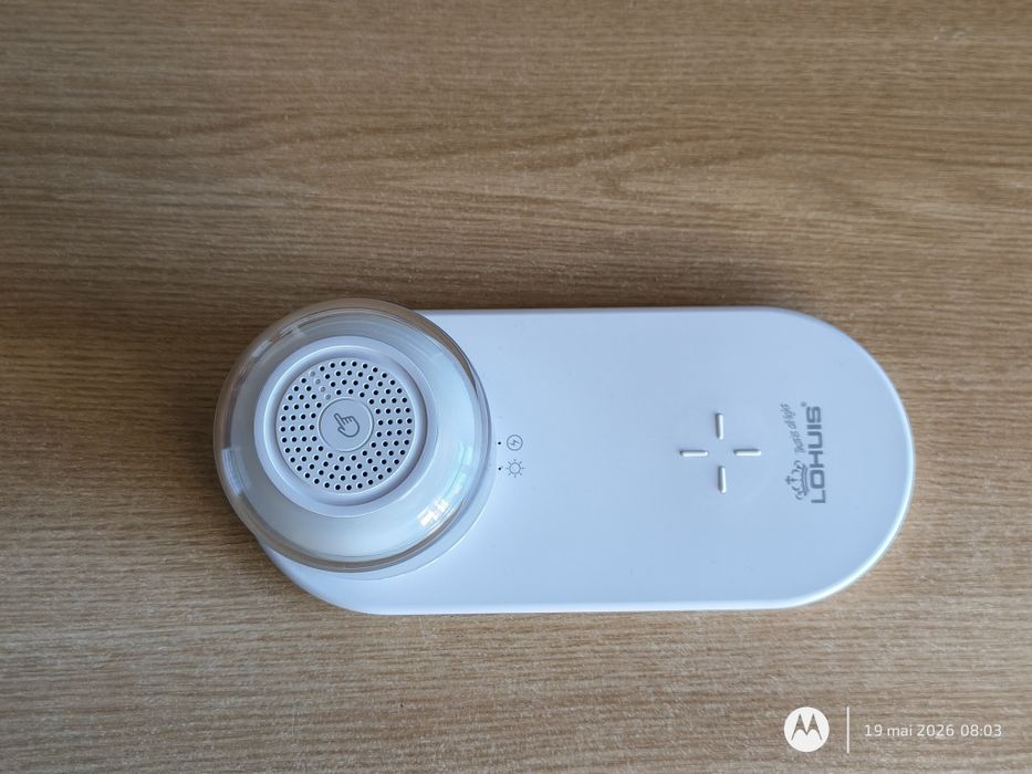încărcător telefon wireless cu boxa portabila RGB bluetooth