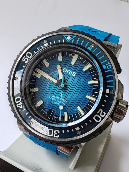 Ceas Oris Aquis Pro 4000 m Professional Diver 49,5 mm 5 zile rezerva!!