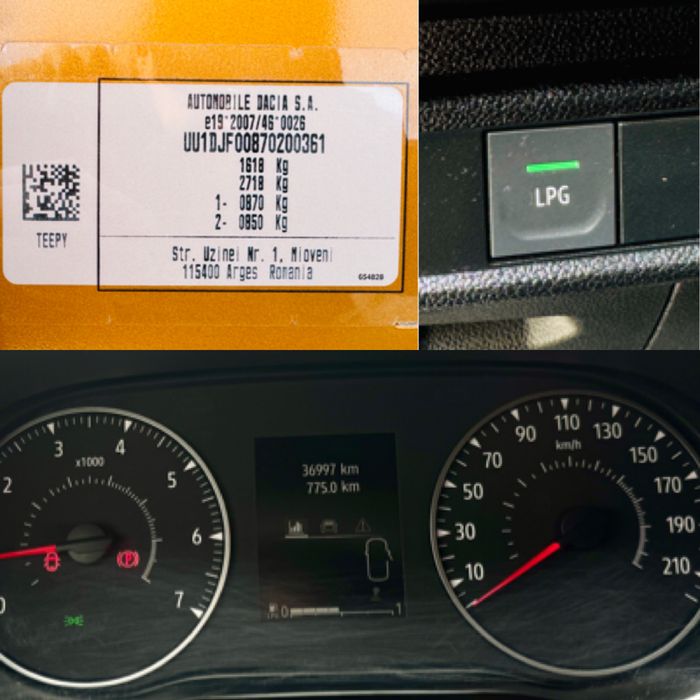 Dacia Sandero Stepway 2023, 36000 km, tva deductibil, benzina+gpl .