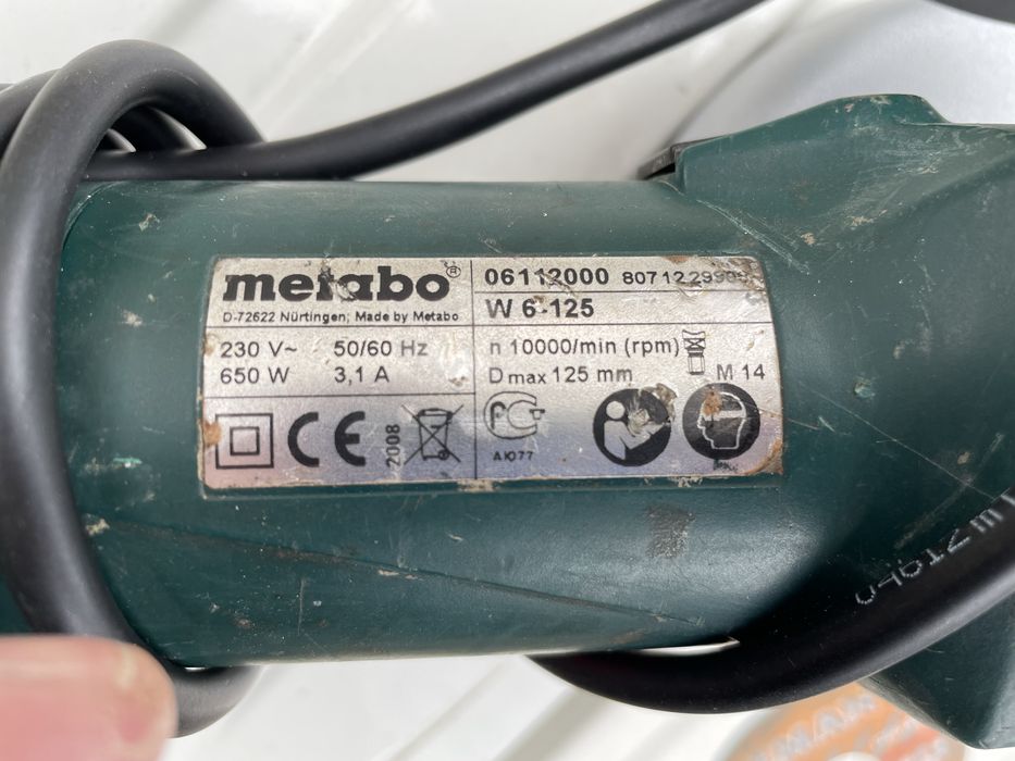 Ъглошлайфи Metabo W6-125