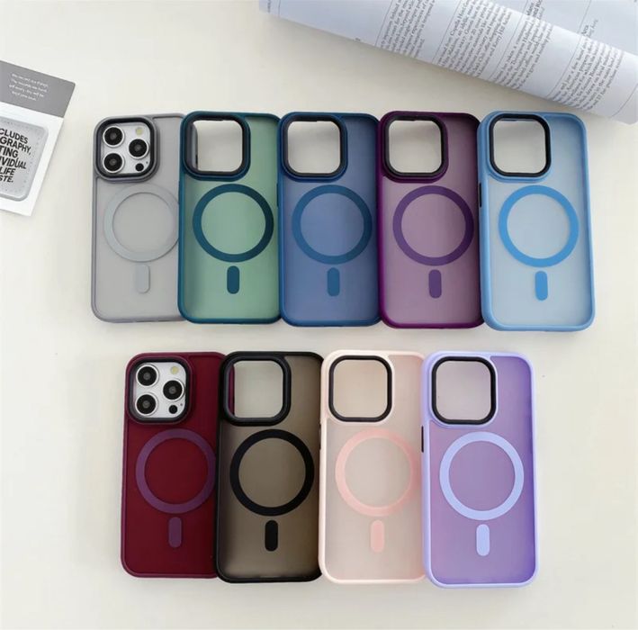 Husa compatbila Magsafe pt. iPhone 16 , 16 Pro , 16 Plus , 16 Pro Max