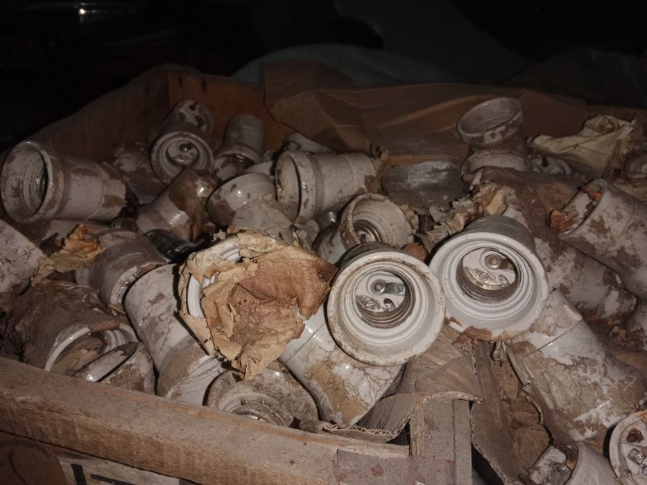 Патроны советские керамические в большом обьёме консервация советского