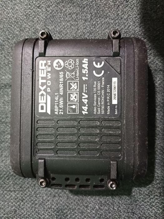 Baterie Dexter, Worx 14,4v perfect functionala.