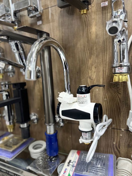 Elektr suv isitgichli kran; Электрический смеситель