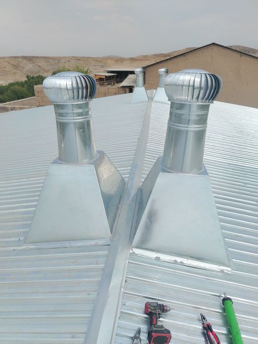 Deflektor u energiya tejamkor oson o'rnatiladi