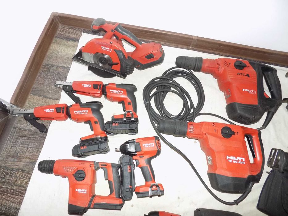 Scule Hilti functionale  TE 50/ TE 60,  SD 5000-22 , SID 4-22 , Laser PM 2-LG