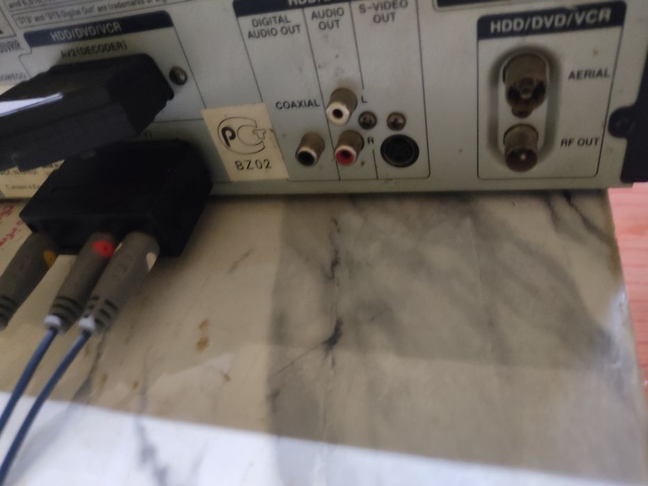 Toshiba DVD HDD VHS recorder