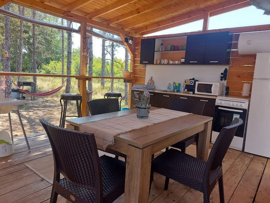 Каравани под наем "По полека..." градина Кайт