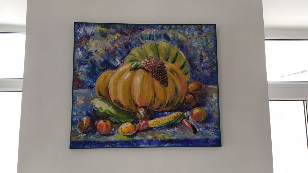 Подарок "Жатва" маслом