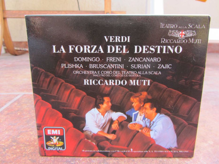 CD Mozart Bach Handel Verdi Bizet Puccini Placido Domingo Callas