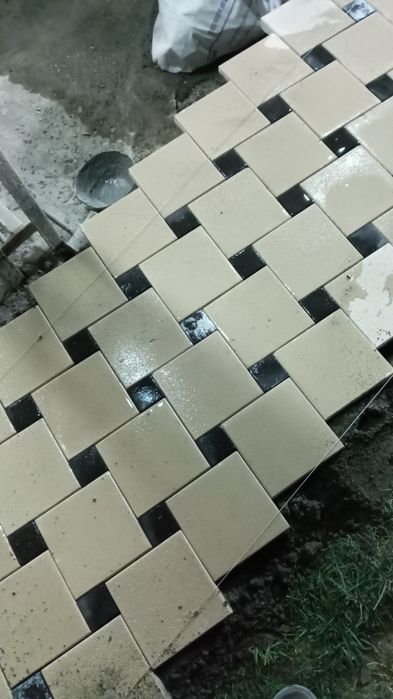 Burschatka, Kafel, beton, burchatka, granit ishlari